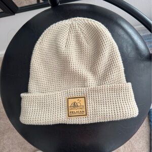 Kids Cream Beanie